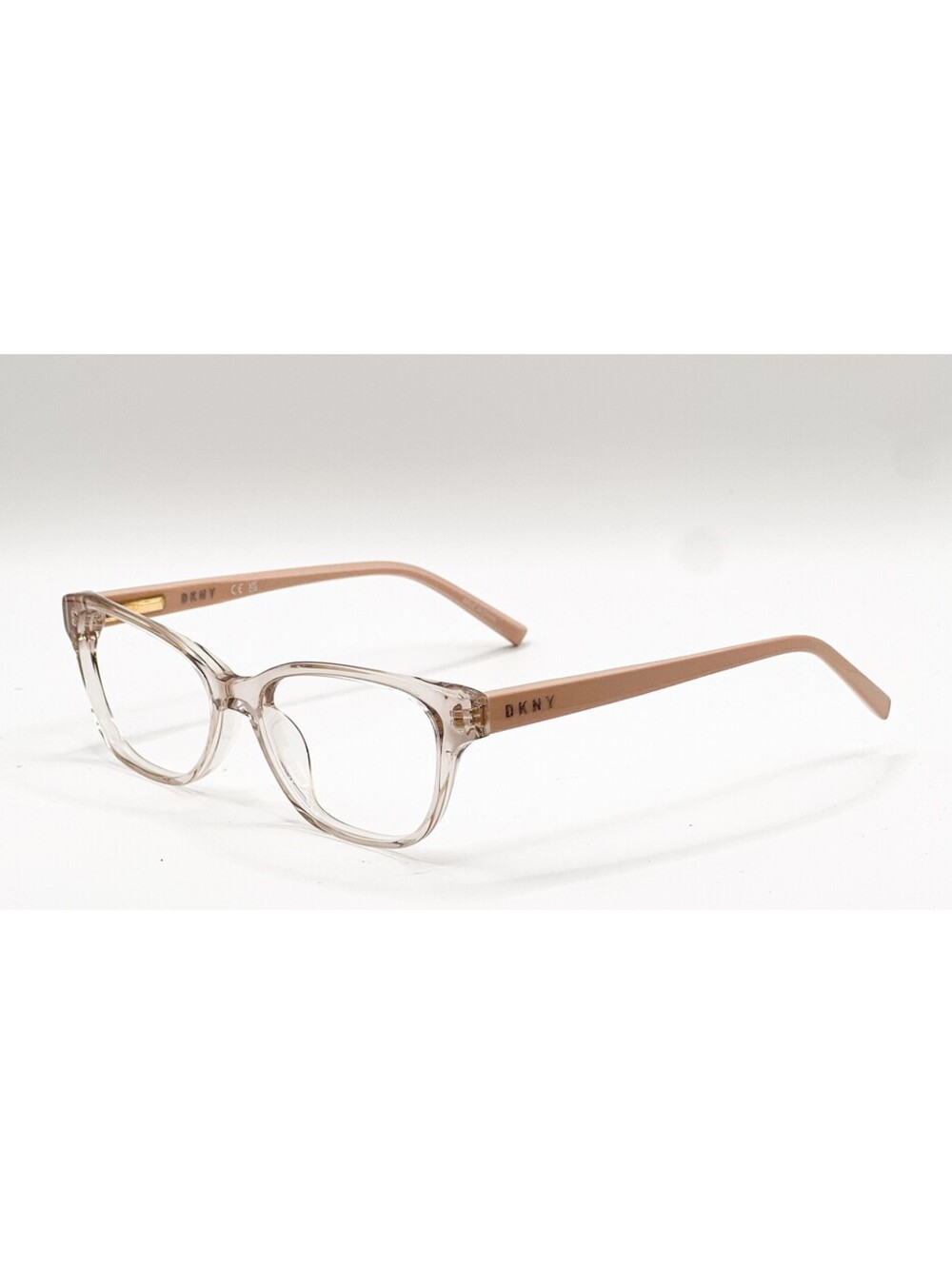 Dkny DK5011 280 Nude Rectangle Authentic Eyeglass Frames 52-15-135